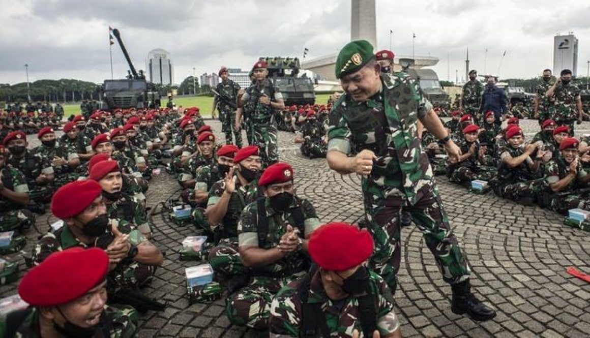 KSAD Jenderal TNI Dudung Abdurachman. (Antara Foto/Aprillio Akbar)