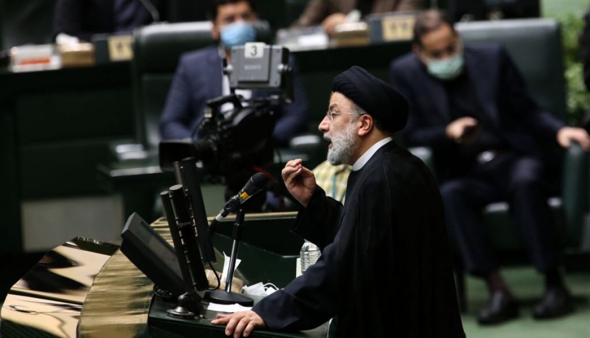 Presiden Iran Ebrahim Raisi (Foto oleh Fatemeh Bahrami/Anadolu Agency via Getty Images)