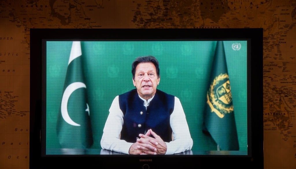 Imran Khan, Perdana Menteri Pakistan. (Fotografer: Michael Nagle/Bloomberg via Getty Images)