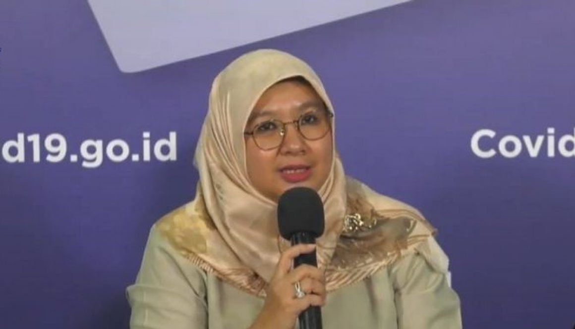 Juru bicara vaksinasi Covid-19 Kemenkes RI, dr Siti Nadia Tarmizi. /Antara/Muhammad Zulfikar