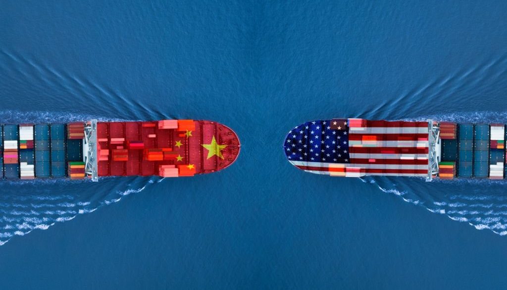 Perang dagang antara Amerika Serikat dan Cina (Stock photo via Getty Images)]