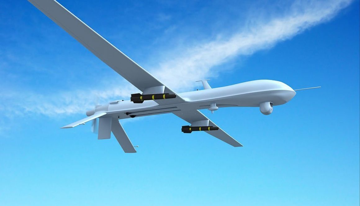 Unmanned Aerial Vehicle (UAV), juga dikenal sebagai Sistem Pesawat Tanpa Awak (UAS). (Gambar yang Dihasilkan Secara Digital melalui Getty Images)