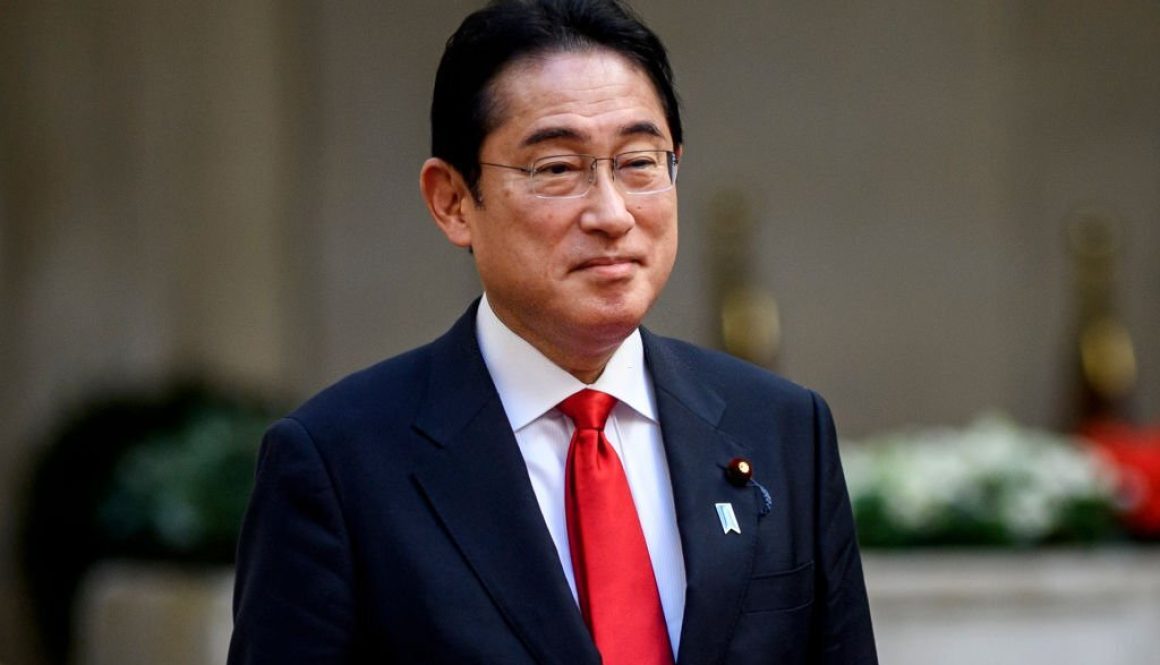 Perdana Menteri Jepang Fumio Kishida pada 10 Januari 2023 di Roma, Italia. (Foto oleh Antonio Masiello/Getty Images)