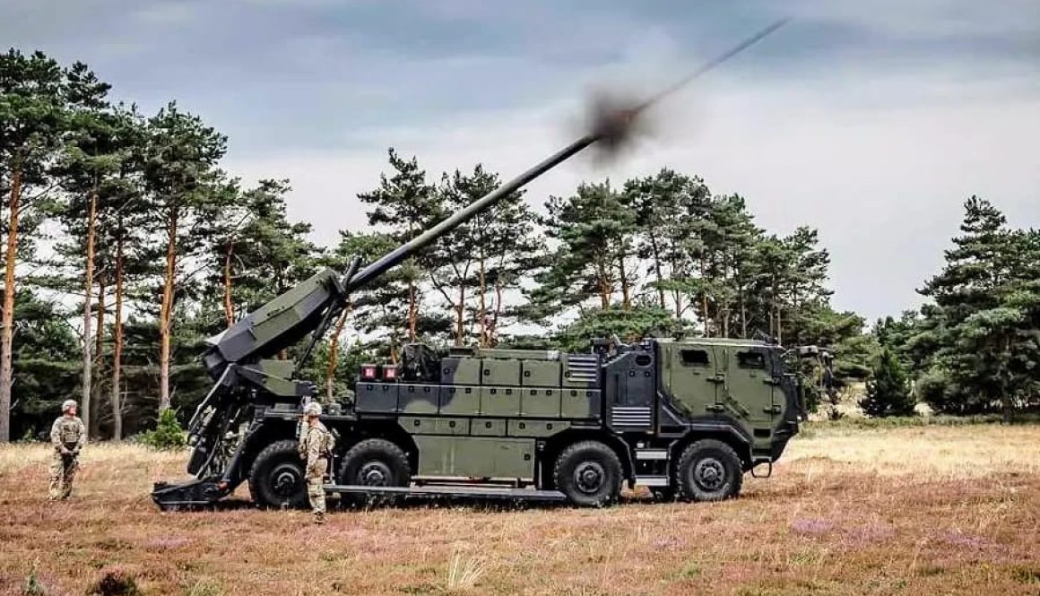 Denmark akan mengirimkan CAESAR 8X8 155 SPH (Self-Propelled Howitzer) ke Ukraina.