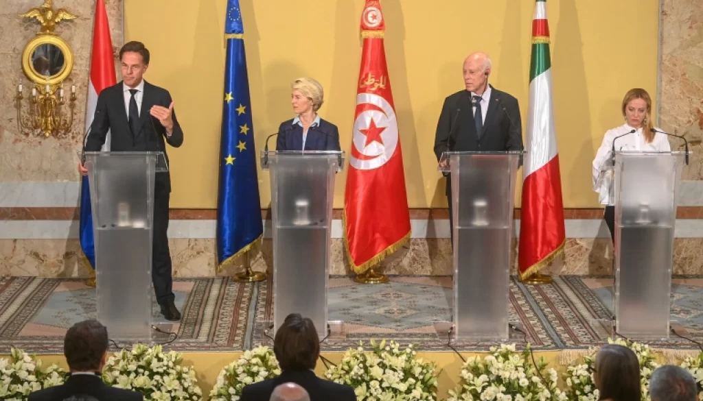 Uni Eropa dan Tunisia menandatangani apa yang mereka sebut kesepakatan “kemitraan strategis” - DR Berita