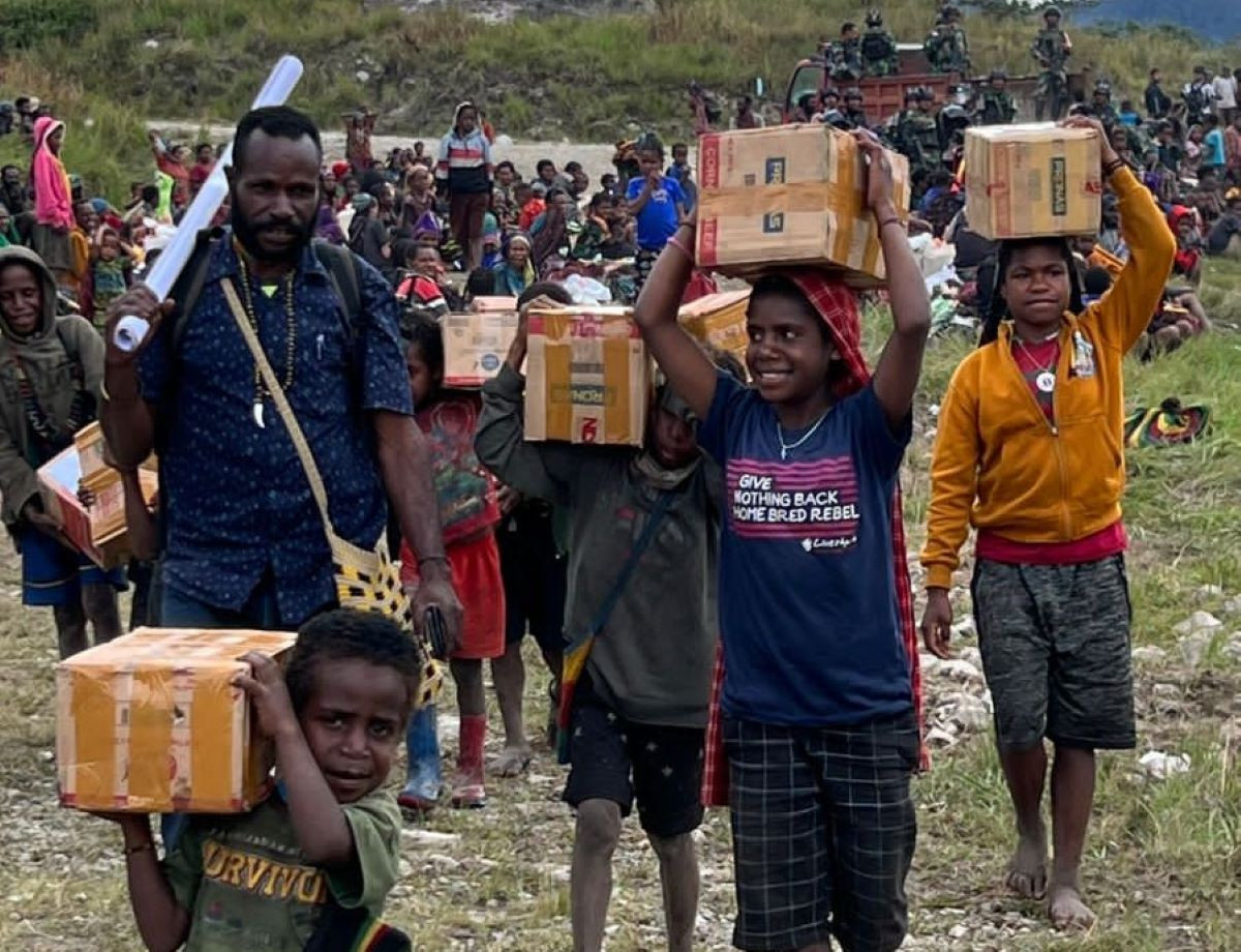 Masyarakat Papua. Foto: dok Kemensos