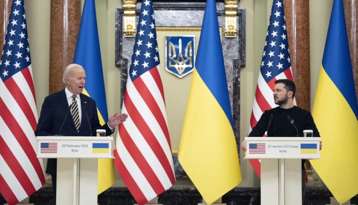 While the Biden administration is working to provide Ukraine with security guarantees, Ukrainian President Volodymyr Zelenskyy still wants a timetable for Ukraine’s NATO membership. | Evan Vucci/AP Photo