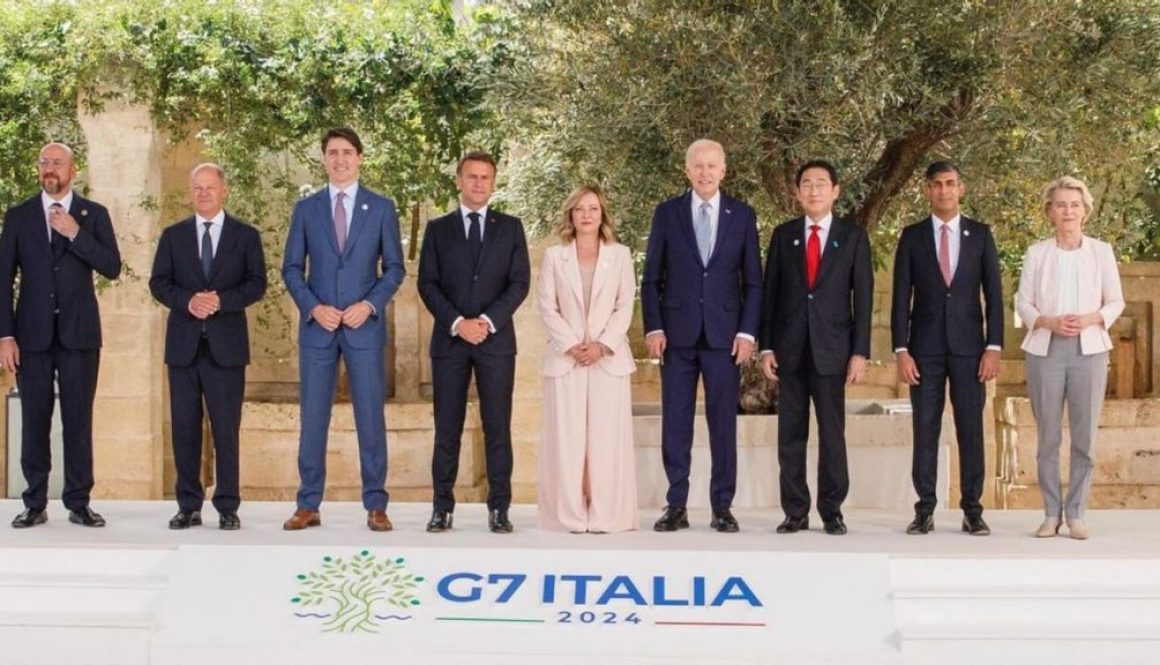 Pemimpin G7 disambut PM Italia Giorgia Meloni /FOTO via Instagram @ giorgiameloni