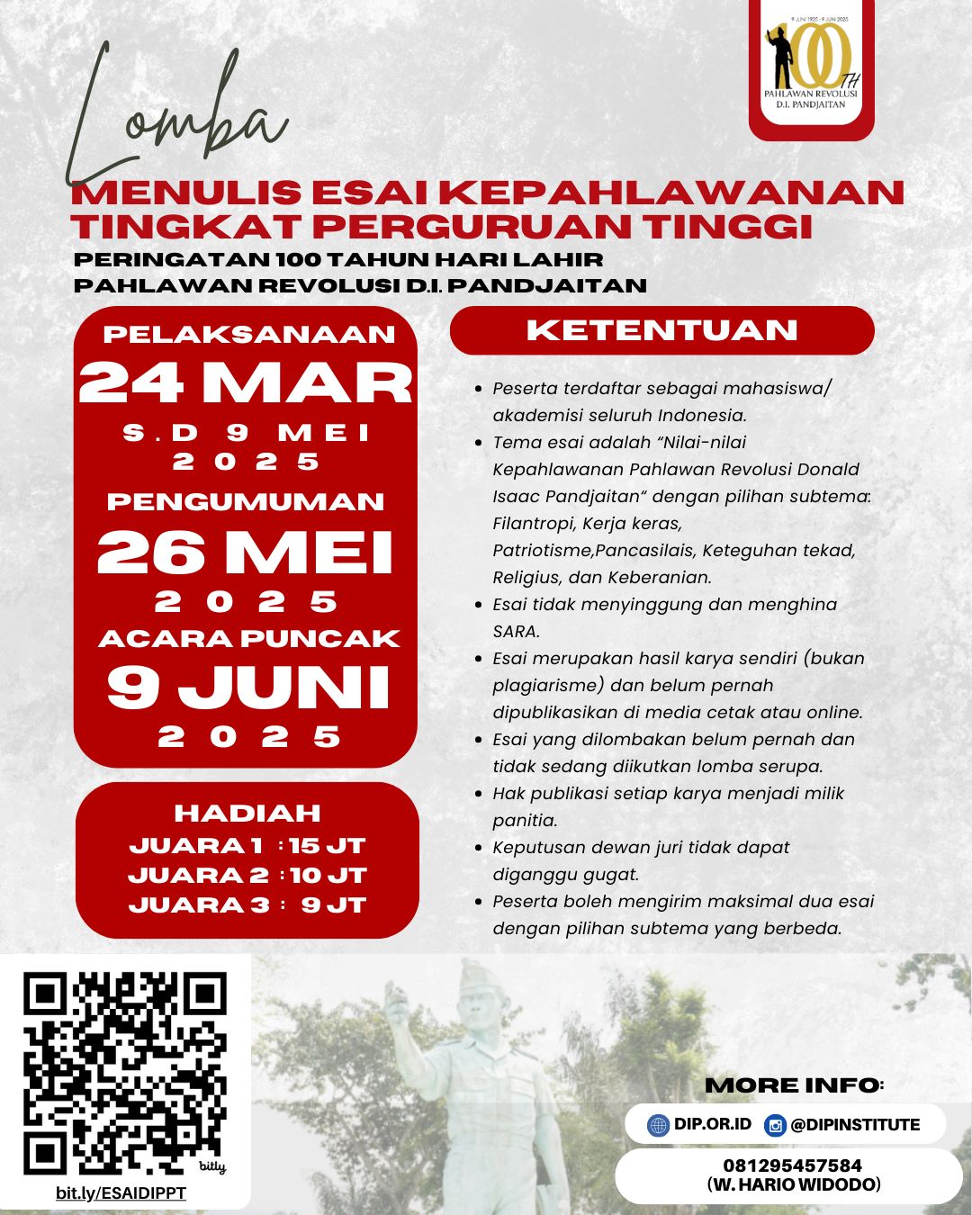 Lomba Esai Kepahlawanan Pati (2)