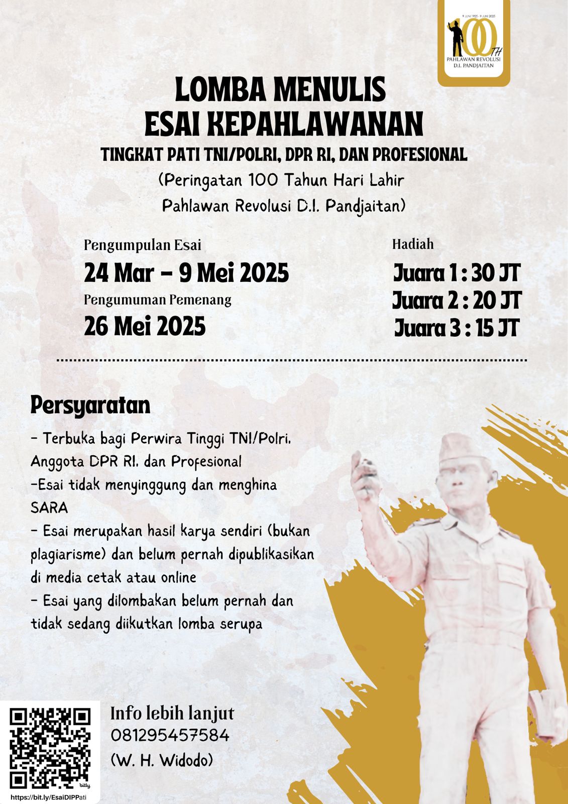 Lomba Esai Kepahlawanan Pati