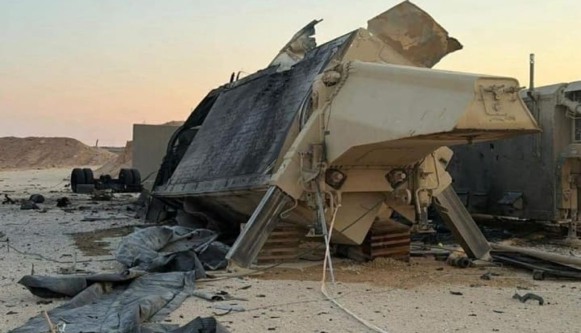 AN TPY2 Radar Destroyed