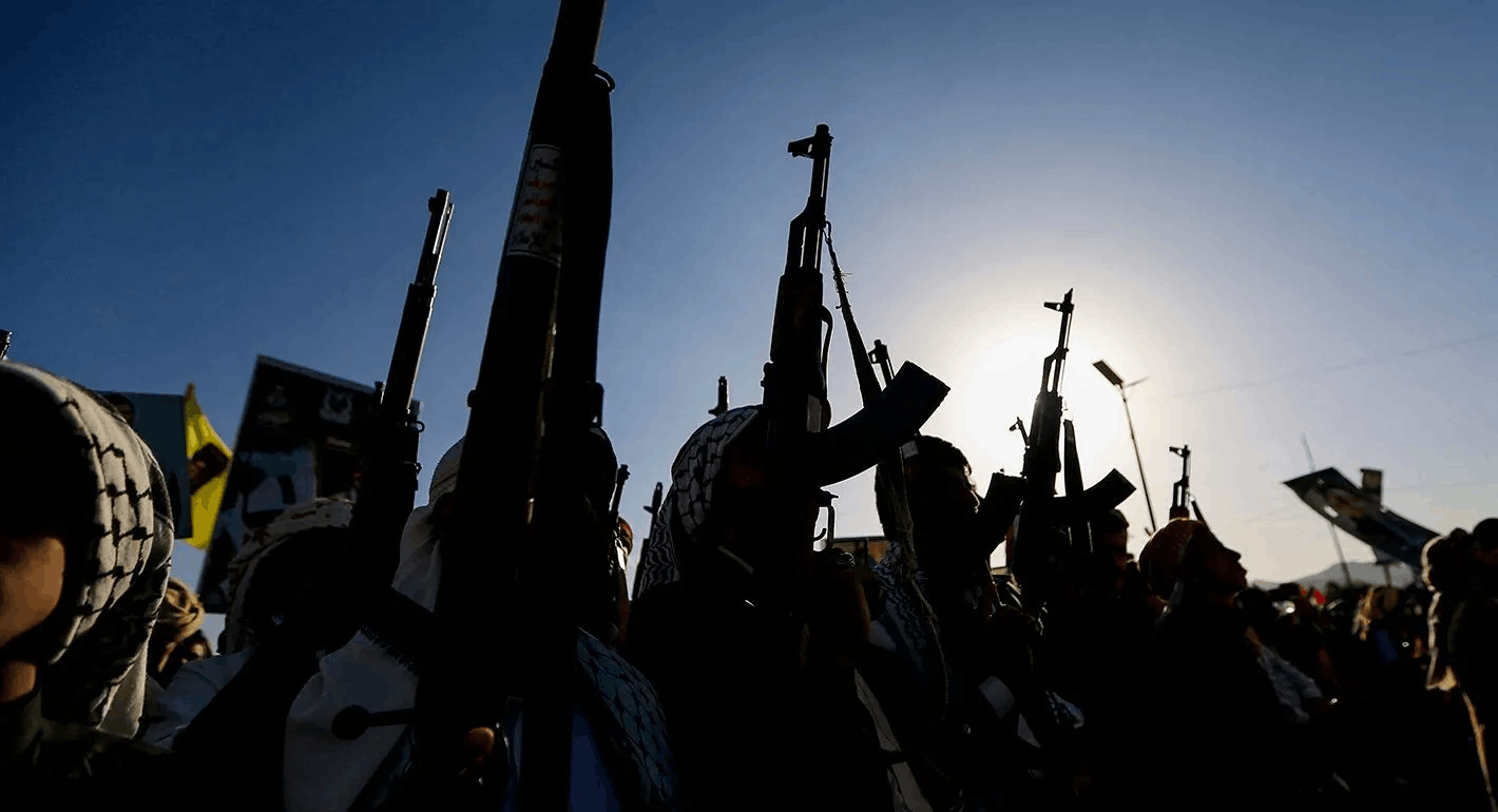 Hezbollah fighters in Lebanon