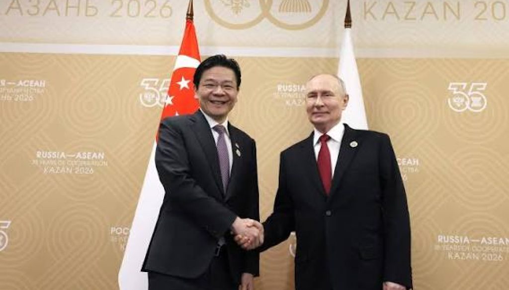 Pertemuan Wong-Putin Tegaskan Pragmatisme Singapura di Tengah Ketegangan Global